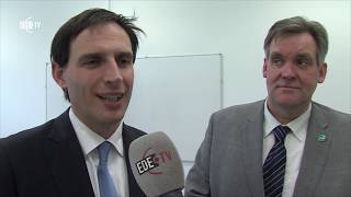 College Tour Hoekstra EDE TV Nieuws 18032019 [upl. by Ahtreb]