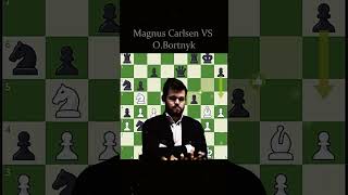 Magnus Carlsen VS OBortnyk💎 chess magnus edit mastermind chessgrandmaster chessgame magnuson [upl. by Aicyla]