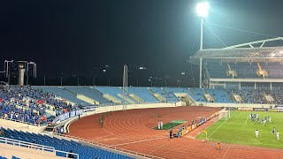 The Wuhan football Ultras turn up to witness Hanoi fc first ever AFC champions league win 81123 [upl. by Regen]