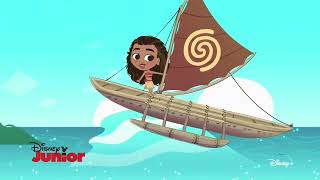 Curtas Disney  O Maravilhoso Mundo das Músicas do Disney Junior  Moana parte 1 [upl. by Twitt]