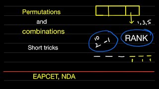 Permutations and combinations Short tricks [upl. by Aix]