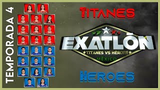 Exatlón México Titanes VS Héroes 20202021  Temporada 4 [upl. by Auohs658]