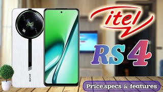 iTel RS4 Price in philippines specs and features  The Best Budget phone 2024 [upl. by Silado]