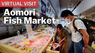 Aomori Fish Market  LIVE STREAM with Raina Ong  japanguidecom [upl. by Civ424]