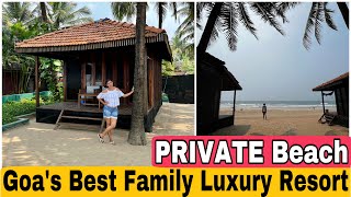 South Goa only Private Beach Resort  Best Family resort in Goa  Agonda Beach Resorts  Goa Luxury [upl. by Ahsiad]