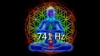 741Hz Infektionen reinigen amp Toxine auflösen Aura reinigen Immunsystem stärken Meditation [upl. by Ellecram]