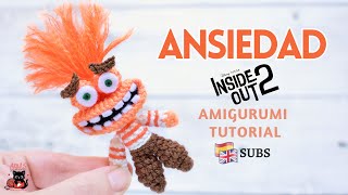 Ansiedad Amigurumi Tutorial  Intensamente 2  Amis Tejiendo Momentos ENGSPA Subs [upl. by Waine]