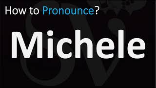 How to Pronounce Michele CORRECTLY [upl. by Akemed912]