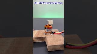 Testing 1800KV Drone Motor RPM Performance Unleashed shorts motor experiment [upl. by Ydnem]