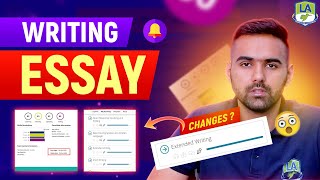 PTE Writing Essay Changes  Extended Writing Tips  Essay Template Update  Language Academy [upl. by Gravante314]