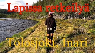 Saariselkä päiväretket Tolosjoki Kaunispäänoja ja Laanioja Lappi Inari [upl. by Eppesiug]