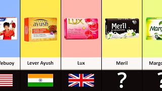 Soap Brands From Different Countries PART 1 [upl. by Hyrup467]