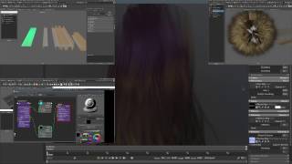 Ornatrix Hair for Games Texturing and Shading [upl. by Havelock]