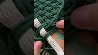 Full tutorial on my channel💚 DIYBasket BasketMaking HandmadeBasket [upl. by Imas]