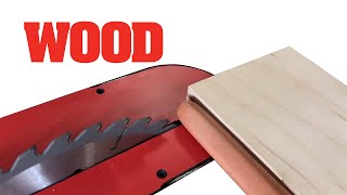 How The SawStop Safety Feature Works  WOOD magazine [upl. by Esiuol990]