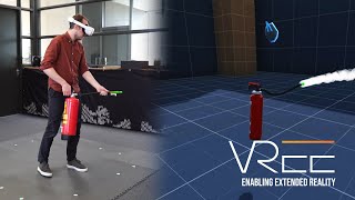 Anti Latency Object Tracking for VR with VReeSDK [upl. by Yuzik]