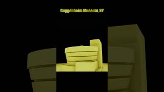 Guggenheim Museum 1959  New York City USA newyork world usa design animation [upl. by Racklin89]