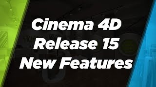 Cinema 4D 15 Features Overview [upl. by Rowan]