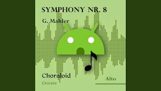 Symphony nr 8 Part I ref 37  41 choir I alto II Voice with metronome [upl. by Korry326]