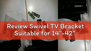 Review Swivel TV Bracket Suitable for 14”42” [upl. by Amak]