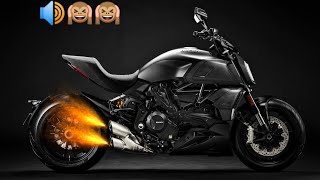 Pure sound of a Ducati Diavel 1260s  Ducati Diavel Exhaust Sound  Diavel 1260s Stock sound 😈 [upl. by Niamreg]