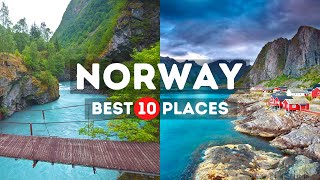 Amazing Places to visit in Norway  Travel Video [upl. by Oemac]