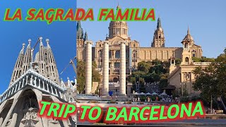 barcelona city tour  barcelona city beach  la sagrada familia barcelona spain [upl. by Pigeon]