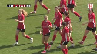 Highlights  Blenheim High School v Comberton Village College  Arnold Clark Schools Cup Final 2024 [upl. by Farlie863]