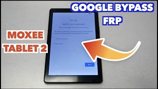 Moxee tablet 2 How to bypass google activation screen FRP by metro pcs [upl. by Dhaf617]