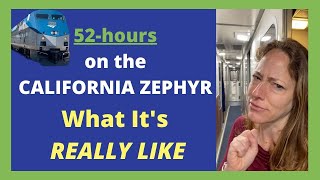 Amtrak CALIFORNIA ZEPHYR  3 DAYS by Train San Fran  Chicago  What SLEEPER CLASS is Like [upl. by Issak]