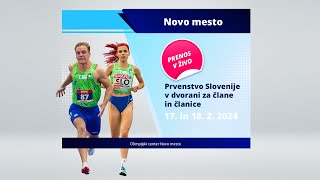 PRVENSTVO SLOVENIJE V DVORANI ZA ČLANE IN ČLANICE 17  1822024  2dan [upl. by Maite]