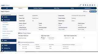 TxDOTCONNECT Demo Major Projects [upl. by Squier]