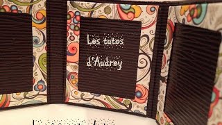 DIY Cartonnage n°4 le mini porte photos [upl. by Cheke]