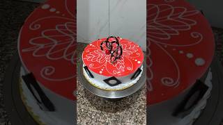 Strawberry Cake Design cake strawberry cakedecorating cakedesign cakeart viral reels [upl. by Ataga]