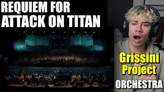 AOT Orchestra is PERFECT  REQUIEM FOR ATTACK ON TITAN  Grissini Project Orchestra [upl. by Niklaus]