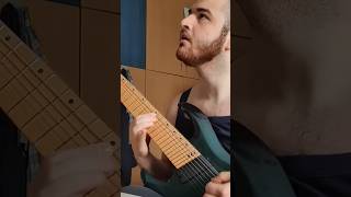 first rational gaze on the harley benton 8string rationalgaze meshuggah harleybenton [upl. by Oira]