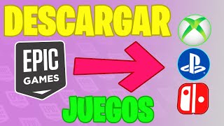 ✅COMO DESCARGAR LOS JUEGOS🎮 DE MI CUENTA🛒 DE EPIC GAMES EN CONSOLAS 2024 [upl. by Ayyn]