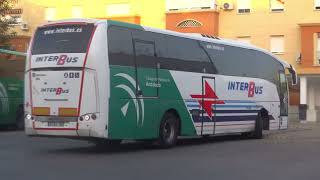 Interbus 523  Scania K360IB Sunsundegui SC5  Estación de Autobuses Rota [upl. by Anevad]