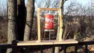 the CocaCola  Savonius Wind Mill Turbine home made [upl. by Zhang999]