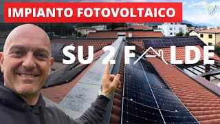 â˜€ï¸ðŸ”‹âš¡ Impianto Fotovoltaico a Ciclo Combinato su 2 FALDE a Sacile Pt 2 [upl. by Adriane]