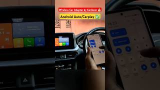 Wirless Android AutoCarplay by using Carlizem car adapter ✅  shorts carlizem [upl. by Nyral]