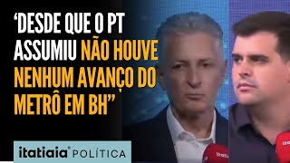 BRUNO ENGLER ACUSA PT TENTAR SUSPENDER CONCESSÃO DO METRÔ DE BH EM 2022 [upl. by Drugge]