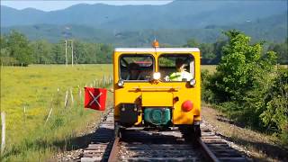 The Great Smoky Mountains Railroad Motorcar Excursion 2017 [upl. by Ilat]