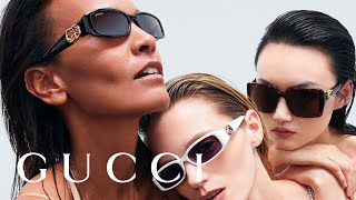 A Contemporary Vision Gucci Eyewear Fall Winter 2024 Campaign [upl. by Akirahc]