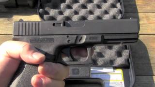 Shooting the 10mm Glock 20SFmov [upl. by Ytinirt]