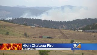 High Chateau Fire Forces Evacuations [upl. by Leta]