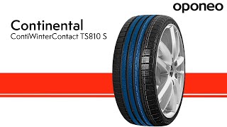 Tyre Continental ContiWinterContact TS810 S ● Winter Tyres ● Oponeo™ [upl. by Auohp129]