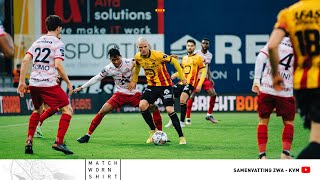 Speeldag 19 Zulte Waregem  KV Mechelen 20 [upl. by Marys]