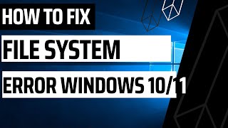 Fix File System Error Problem in Windows 10117  Photos App Error [upl. by Reuben]