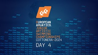 European Aquatics Junior Artistic Swimming Championships  Malta 2024  Day 4  Morning Session [upl. by Panchito633]